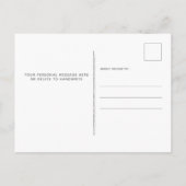 Mijn hond & ik verhuisde de Foto van het Nieuwe Ad Aankondigingskaart (Achterkant)