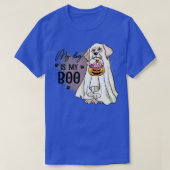 Mijn hond is Boo Funny Dog eigenaar Boo Ghost Love T-shirt (Design voorkant)