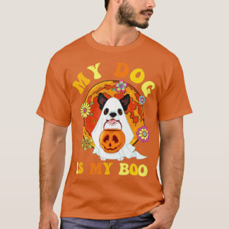 Mijn hond is Boo Funny Dog eigenaar Boo Ghost Love T-shirt