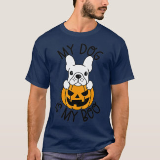 Mijn hond is Boo Funny Dog eigenaar Boo Ghost Love T-shirt