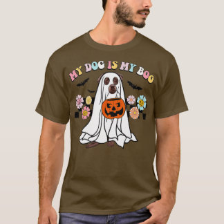 Mijn hond is Boo Funny Labrador Boo Ghost Lover Ha T-shirt