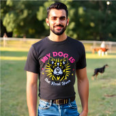 'Mijn hond is de echte baas' T-shirt