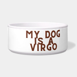 Mijn hond is een virgo voerbakje