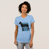 Mijn hond is GEEN Mini Dobie! T-shirt (Voorkant volledig)