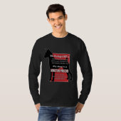Mijn hond is GEEN Mini Dobie! T-shirt (Voorkant volledig)
