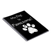 Mijn hond is geweldig! notitieboek (Rechterzijde)