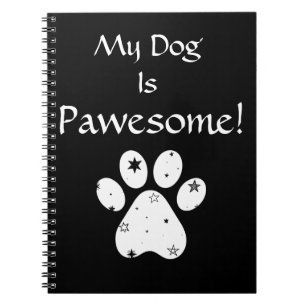 Mijn hond is geweldig! notitieboek