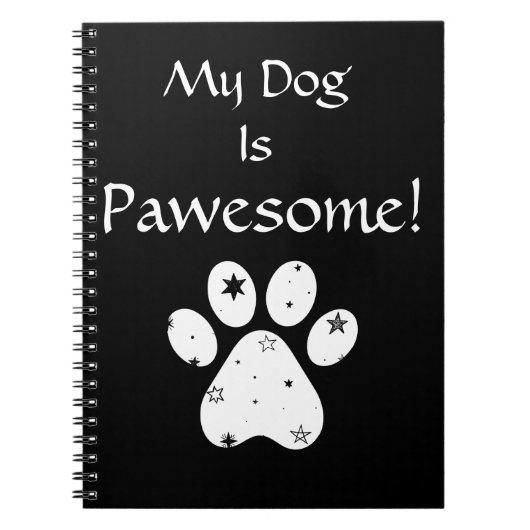 Mijn hond is geweldig! notitieboek (Voorkant)