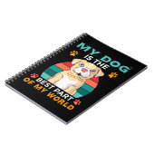Mijn hond is het beste deel van mijn Notitieboek t (Linkerzijde)
