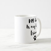 Mijn Hond Is Mijn Beste Vriend Mok - Schattige Hon (Voorkant rechts)