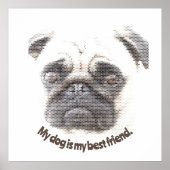 Mijn hond is mijn beste vriend. poster (Voorkant)