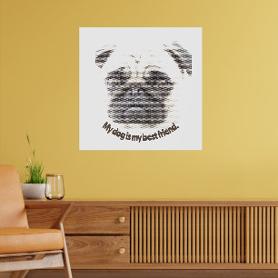 Mijn hond is mijn beste vriend. poster