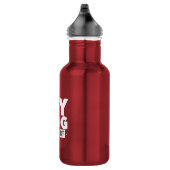 Mijn hond is mijn BFF flesloze stalen flesje Waterfles (Rechts)