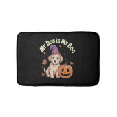 Mijn hond is mijn boek Halloween Badmat (Voorkant)