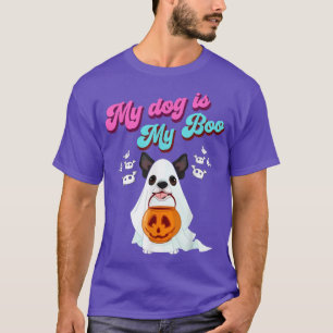 Mijn hond is mijn Boo Cute Halloween Funny Spooky T-shirt