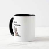 Mijn hond is mijn favoriete mens mok (Voorkant links)