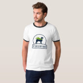 Mijn hond is mijn held t-shirt (Voorkant volledig)