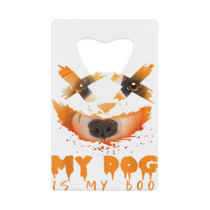 Mijn hond is mijn kostuum-idee van Boo en Hallowee Creditkaart Flessenopener