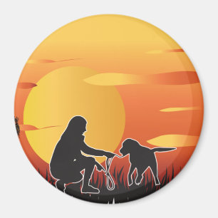 mijn hond is mijn valentijn, hond is mijn valentij magneet