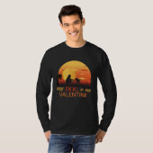 mijn hond is mijn valentijn, hond is mijn valentij t-shirt (Voorkant volledig)