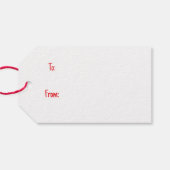 Mijn hond is mijn Valentijn Labrador Retriever Dog Cadeaulabel (Achterkant Horizontaal)