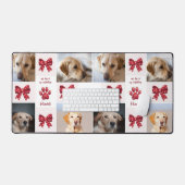 Mijn hond is mijn Valentijnse boog 4 foto's Bureaumat (Keyboard & Muis)