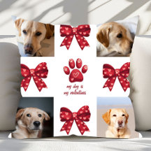Mijn hond is mijn Valentijnse boog 4 foto's