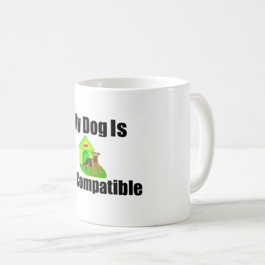 Mijn hond is RV-compatibele Mok (Voorkant rechts)