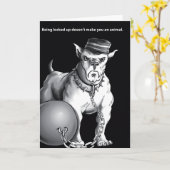 Mijn Hond Kaart (Gele Bloem)