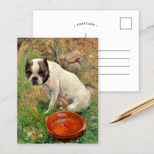 Mijn hond | Karl Georg Arsenius Briefkaart
