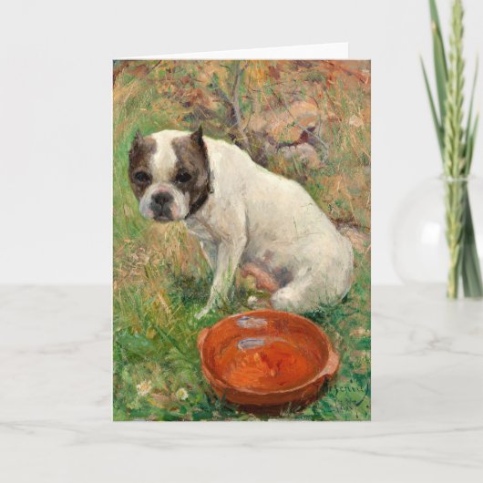 Mijn hond | Karl Georg Arsenius Kaart (Voorkant)