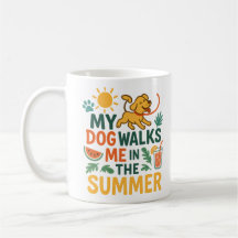 Mijn hond laat mij lopen in de zomer - Grappige ho