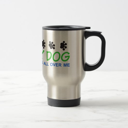 Mijn hond loopt reisbeker (Rechts)