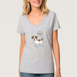 Mijn hond luistert beter dan jij, grappige liefheb t-shirt
