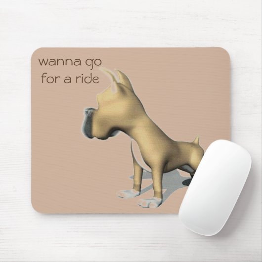 mijn hond muismat (Met muis)