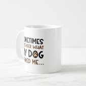 Mijn hond noemde me koffiemok (Voorkant links)