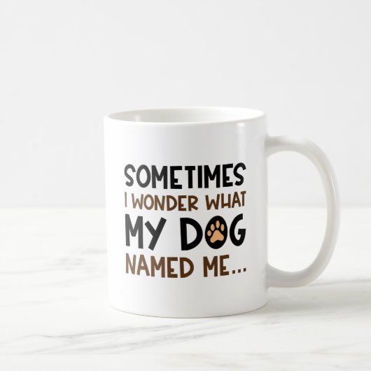 Mijn hond noemde me koffiemok (Rechts)