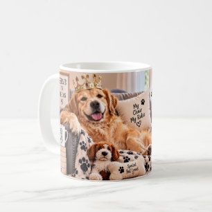 Mijn hond runt het huis mok