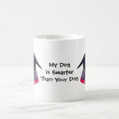 Mijn hond slimmer dan Yours Doberman Funny Koffiemok (Center)