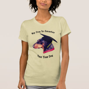 Mijn hond slimmer dan Yours Doberman Funny T-shirt