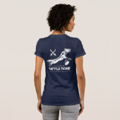 Mijn hond speelt graag alles. t-shirt (Achterkant volledig)