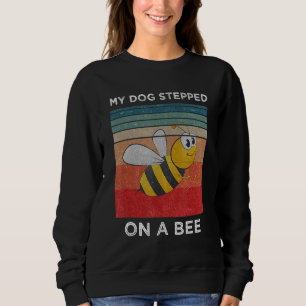 Mijn hond stapte op een bij voor mannen hond trui