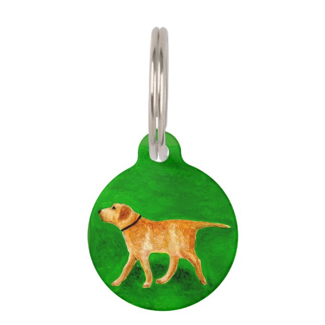 Mijn hond uitlaten huisdierpenning (Voorkant)