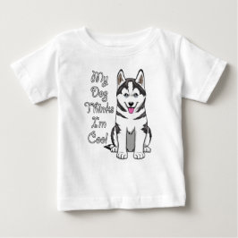 Mijn hond vindt me cool Siberische Husky-hond ontw