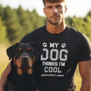 Mijn hond vindt me cool t-shirt