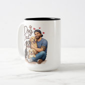 Mijn hond vindt me een geweldige mok – Grappig cad (Voorkant links)
