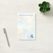 Mijn hond-weg verjaardagslijst aangepaste tekst post-it® notes (Kantoor)
