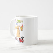 Mijn hond zei nee. koffiemok (Voorkant links)