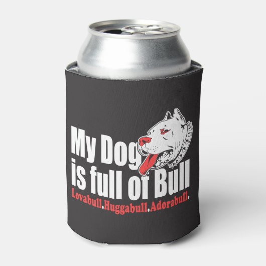 Mijn hond zit vol koel blikjeskoeler (Blikje Voorkant)