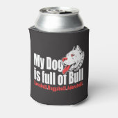 Mijn hond zit vol koel blikjeskoeler (Blikje Achterkant)